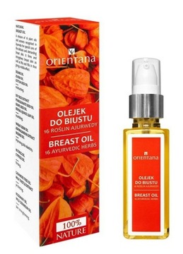 Orientana Olejek do biustu 16 roślin ajurwedy 50ml