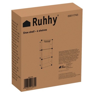 Półka na Buty Regał Szafka Stojak Obuwie Organizer Moduł 6 Półek Modułowa