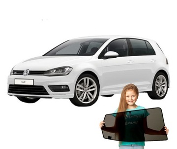 ZASŁONKI NA MAGNESACH VOLKSWAGEN GOLF 7 VII HTB