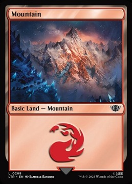 MtG: Mountain (V.1) (LTR)