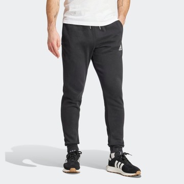 adidas spodnie dresowe męskie sportowe bawełna na siłownię czarne r m