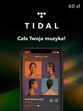 Doładowanie Tidal 120 zł