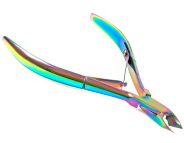 Clavier Profesjonalne cążki do skórek 5mm Rainbow