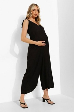 BOOHOO MATERNITY CZARNY KOMBINEZON 44 XXL VAC