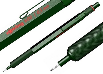 OŁÓWEK PROF. AUTOM. METALOWY ROTRING RO600 0,5 MM