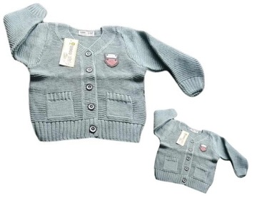 Sweter Sweterek dla chłopca akryl 92