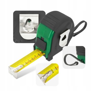 Рулетка резиновая рулонная Stalco 10 м