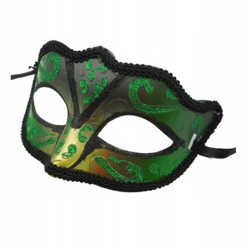 Damska na maskaradę Mardi Gras na