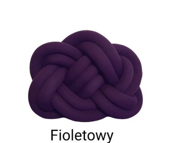Тканая подушка KNOT PILLOW узел цвета