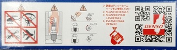 DENSO 4x ИРИДИУМ ДВОЙНОЙ НАКОНЕЧНИК IK16TT 4701