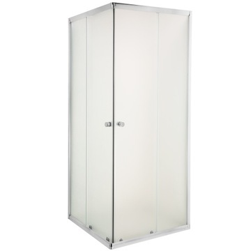 kabina kwadratowa 90x90x180 szkło MROŻONE invena