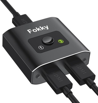ROZGAŁĘŹNIK HDMI dwukierunkowy 15mA 4K x 2K przy 30Hz FOKKY SPLITTER
