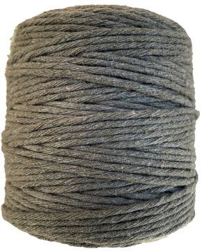 Sznurek Bawełniany do Makramy Khaki 3mm 100m