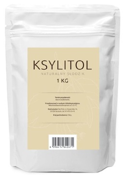 KSYLITOL 1kg XYLITOL CZYSTY SŁODZIK 1kg