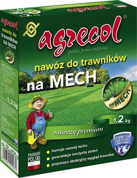 AGRECOL NAWÓZ DO TRAWY TRAWNIKÓW Z MCHEM + FE 1,2k