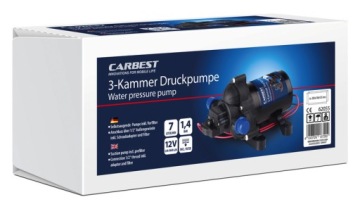 ВОДЯНОЙ НАСОС 12 В, 7 Л/МИН, 1,4 БАР