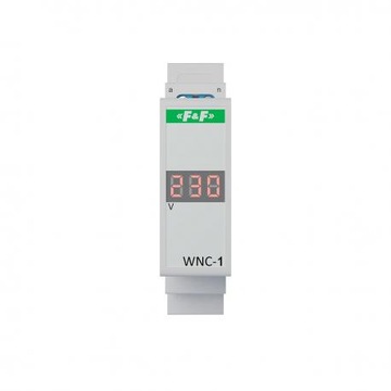 F&F WSKAŹNIK NAPIĘCIA - 1 FAZOWY LCD WNC-1