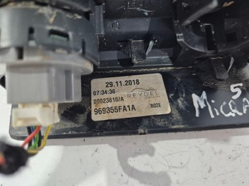 MĚCH ZVEDÁK ZDVIH PÁKY ŘAZENÍ TLAČÍTKO START-STOP NISSAN MICRA K14
