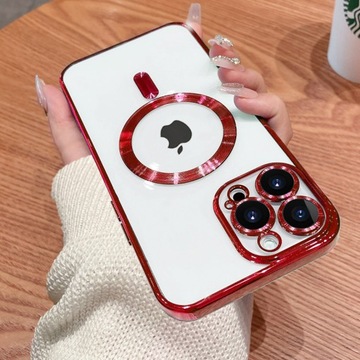 МАГНИТНЫЙ ЗАРЯДНОЙ ЧЕХОЛ ДЛЯ IPHONE 13 PRO ЦВЕТА + СТЕКЛО