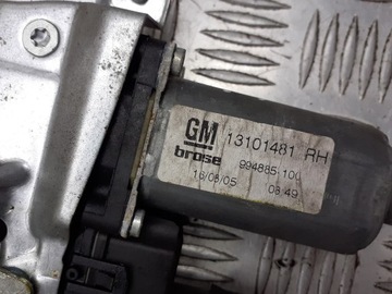 MECHANIZMUS OKNO LEVÝ PŘEDNÍ OPEL ASTRA H 13101480LH