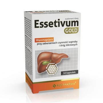ESSETIVUM GOLD ZDROWA WĄTROBA CHOLINA FOSFOLIPIDY