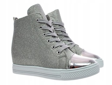 BOTKI WYOKIE BUTY SPORTOWE SNEAKERSY 5499 roz. 31