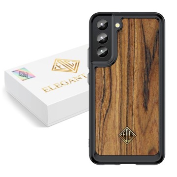 Pouzdro Pro Samsung S23 Kryt Luxusní Přírodní Dřevo Originální
