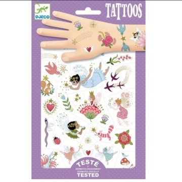 Djeco: tatuaże PRZYJACIELE WRÓŻKI 9599