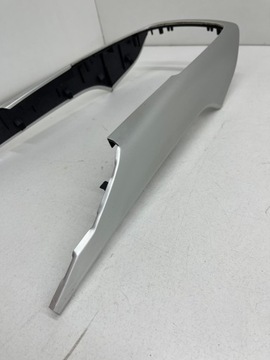Декоративная планка AUDI A6 C7, декор центрального туннеля, BRUSHED ALUMINIUM