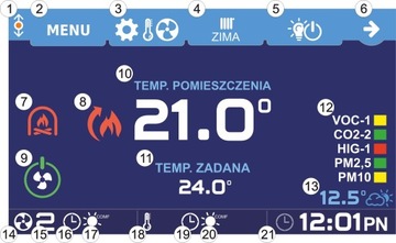 Приточно-вытяжная установка-рекуператор 420м3/ч ионизация