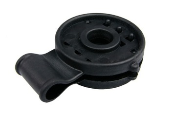 20x Klipsy Mocujące Zacisk Do Siatki Cieniującej Dzianina Zaczepy Antracyt