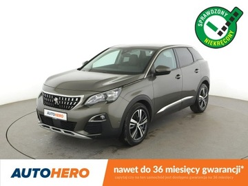 Peugeot 3008 II Crossover 1.2 PureTech 130KM 2018 Peugeot 3008 virtual cocpit navi półskóra