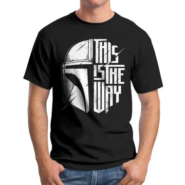 Koszulka Męska This Is The Way Mandalorian S