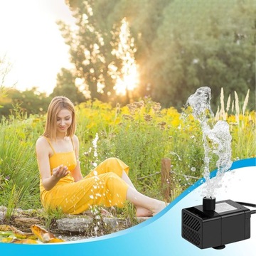 СОЛНЕЧНЫЙ ФОНТАН 2,5 Вт GARDEN 200 л/ч с 7 различными форсунками