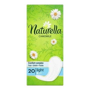 NATURELLA NORMAL CAMOMILE WKŁADKI HIGIENICZNE 20SZT