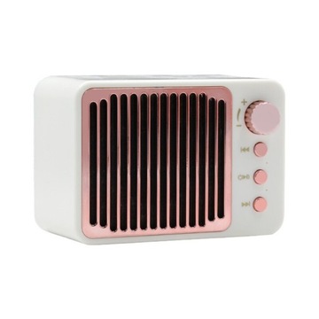 Mały bezprzewodowy Retro głośnik Bluetooth przen