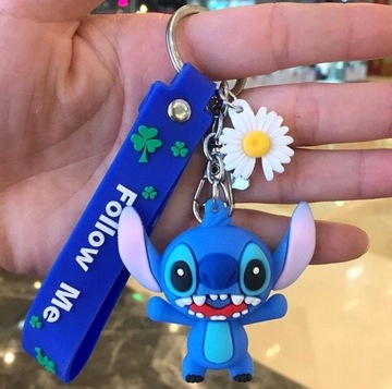 Brelok Miś do kluczy torebki wesoły Stitch 3D torby portfela nerki misio