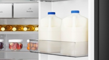 Hisense холодильник RS818N4TFE бок о бок 179 см.