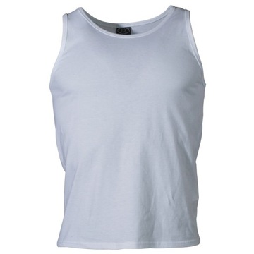 Koszulka bez rękawów bawełniana bokserka MFH Tank-Top - biała XXL