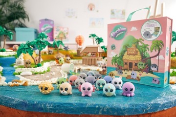 ЧЕМОДАН FLOCKIES TROPICAL ISLAND + ЭКСКЛЮЗИВНАЯ ФИГУРКА HOUSE TM TOYS