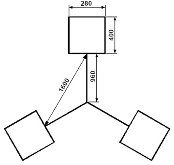 ОСНОВАНИЕ МАЧТЫ MB-3/PLUS/ЛЕГКИЙ БАЛЛАСТ