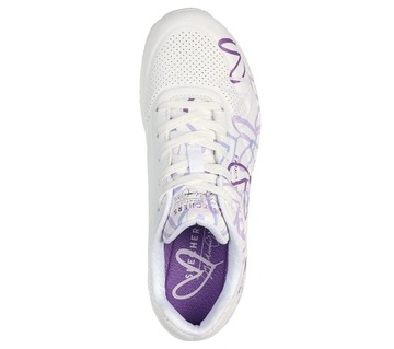 Buty damskie Skechers Uno Spread AIR Love WYGODNE SNEAKERSY 155507-WLPR