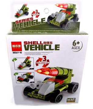 Штабелируемые блоки 283 шт. 10 упаковок ВОИНЫ автомобили