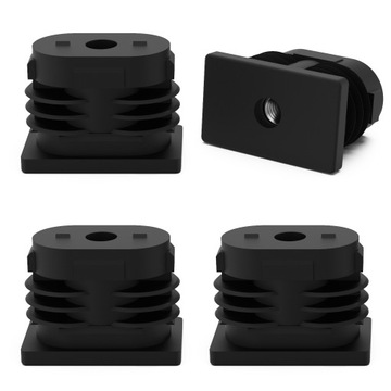 WKŁADKA ZAŚLEPKA Z GWINTEM M8 PROFIL 40x20 4szt