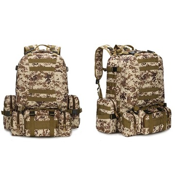 Багажный рюкзак вместимостью 50 литров.