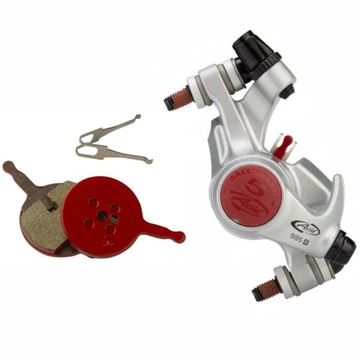Hamulec tarczowy mechaniczny Avid BB5 Road Platinum + okładziny