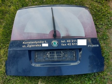KRYT VÍKO KUFRU KUFRU SKODA ROOMSTER PRAKTIK BARVA LF5A