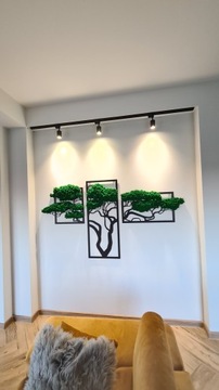 Триптих ДЕРЕВО 180см бонсай мох УКРАШЕНИЕ МХОМ ГАРБОТ