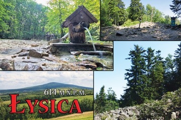 Magnes na lodówkę - ŁYSICA