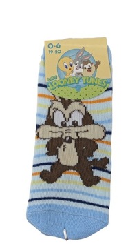 LOONEY TUNES Baby Skarpetki Bawełna Oryginał r.19-20 (0-6 miesięcy)